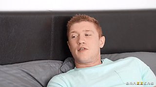 Stepmom Gets Stuck, Time To Fuck! With Mellanie Monroe, Oliver Flynn - Brazzers