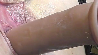 Far Spread Pussy Fucked by Machine 328a