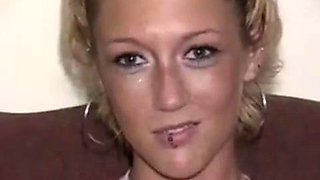 Petite blonde get a creampie no birth control