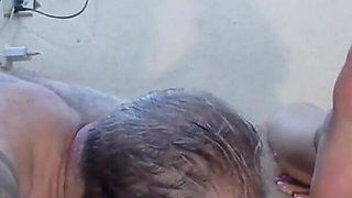 First Time Fuck with Roxana - Eat Pussy and Fuck with Cum on Her Ass