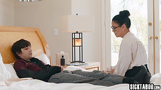 Surprise snatch having intercourse by Asian teacher