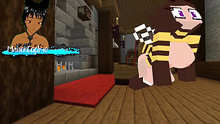 The Jenny Mod Fapcraft Minecraft - Exploring Animations for Bee Girl and Having Fun in Fucking Her