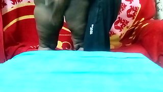 Indian Tamil Sexy Aunty Tried For Many Days And Finally Got It Right. I Am Squeezing And Fucking Her Big Boobs