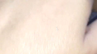 Girl Masturbates Her Innocent Swollen Hairy Pussy Until She Cums