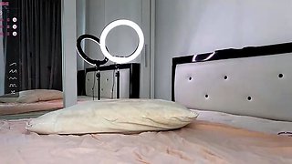 Solo ladyboy masturbation