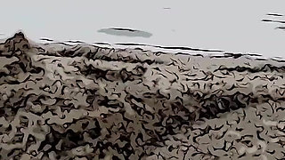 Your Stepsister Masturbates on the Beach