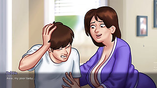 dabby make seen with anon in summertime saga