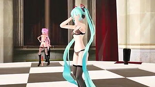 Miku Hibikase Dance Show