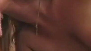 Beautiful Teen with Small Tits Ass Fucked and Cummed in Mouth by Two Monster Cocks