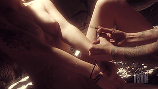 Lesbian Sex Witches Corrupt the Innocent - Luna Luxxx & Kasara Wood & Fiona Fox