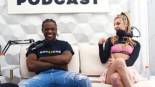 The brazzers podcast gig 7 (trimmed) - Alexis Fawx x cheerleader kait x Damion Dayski
