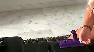 Hot MILF and Sybian Sex Machine Vs Video Game
