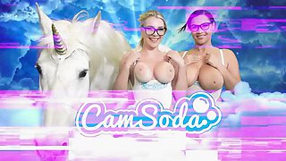 Camsoda- Cuckolding MILF fucks BBC in front of hubby