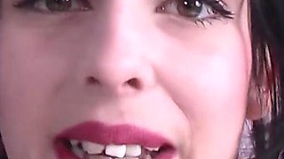Sarina - The dark-haired stockings girly