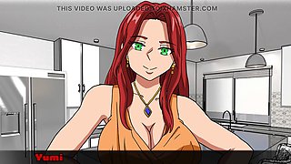 Sexy boss wife cheating and sucking manhood by Loveskysan69real