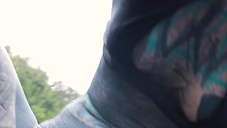 Hot Spring Anal Outdoor Public Anal Fucking.