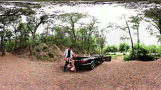 Stacy Snake enjoys fucking her man in the car