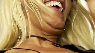 Blonde big ass MILF smashed in her tight pussy