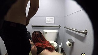 Busty brunette slut enjoys extreme amateur pov blowjob