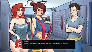 Deep Vault 69 Fallout - Part 10 - Big Titted Teen Shower Masturbation by Loveskysan