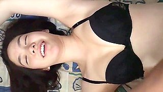 Cute Asian Singaporean Girl Jenella Ooi With Her Boyfriend 2