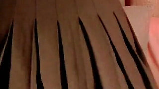 Your Girlfriend Dances and Seduces You in That Anime-style Schoolgirl Uniform