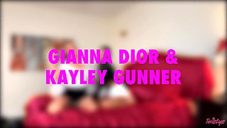 Kayley Gunner's Contrasting Passion in a Bedroom Clash