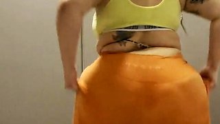 Big boobs milf masturbates with her dildo
