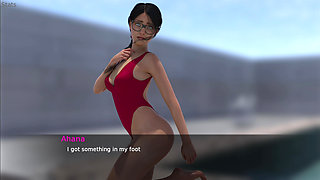 My Yummy Ass Step Sister Ahana Trying Me?