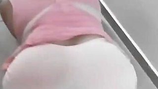 Encontre Mi Empleada En El Gimnasio En Casa Le Grabo El Cameltoe Y Me Chupa La Verga