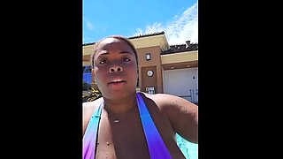Hot Black Maid Does Some Webcam Black and Ebony