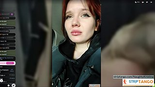 NaughtyKristina Lustful drama at stripTango