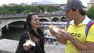 Ep-7: Bon Voyage Keiran With Manuel Ferrara, Keiran Lee, Sandra Romain - Brazzers