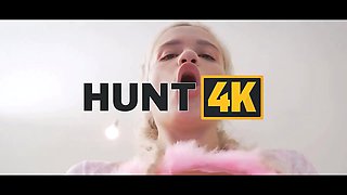 Hunt4k. slutty lezzie couple's joy was interrupted by their landlord's knob