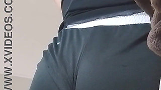 With My Neighbor in Rich Mini Shorts