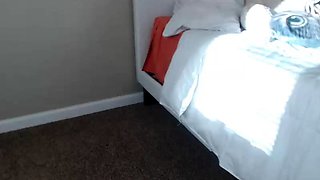 Pretty redhead webcam masturbation show