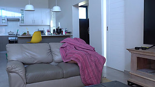 VR Headset Step Dad Gets Tricked with Tantaly Sex Doll Swap by Step Daughter in 69 Creampie