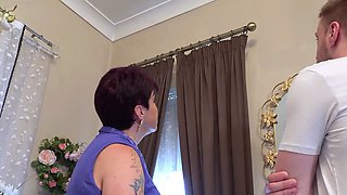 British Mature Layla Bird Sucks Big Dick From Chris Cobalt