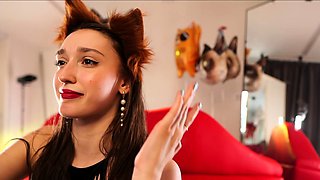 Brunette babe chelsea french solo masturbation