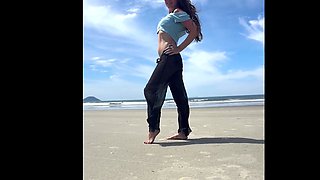 Erotica, sea, cute girlfriend