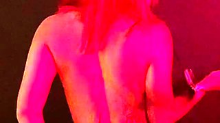 Blonde amateur gives webcam show with toys