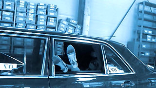 German Domination Scene - Blonde in Fetish Gear