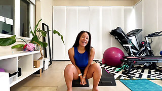 Sumo Squat in Your Face While You Jerk off