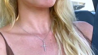Big boobs milf masturbates with her dildo