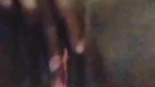 Fingering and Rubbing Clitoris on Video Call Wet Pussy Black
