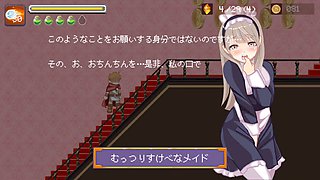 Animated video game featuring female domination and monster girls by Hentaigames77