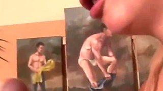 Blonde babe get fucked in hotel