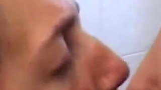 Beautiful MILF pisses live and pussy is opened by a small cock