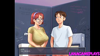 Anime girl gets pounded in a wild hentai scene