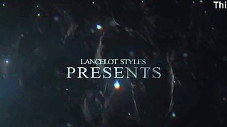 Sexy teen Belinda pink in erotic milk show in first DP interracial